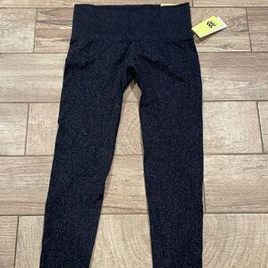 Target All in Motion Black Glitter Leggings